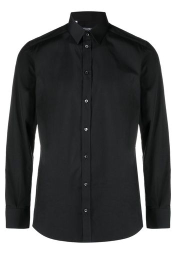 Dolce & Gabbana long-sleeve button-fastening shirt - Nero