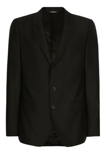 Dolce & Gabbana peak-lapel single-breasted suit - Nero