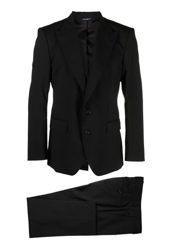 Dolce & Gabbana DG Essentials single-breasted suit - Nero