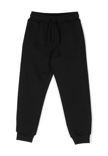 Dolce & Gabbana Kids rear embroidered-logo track pants - Nero