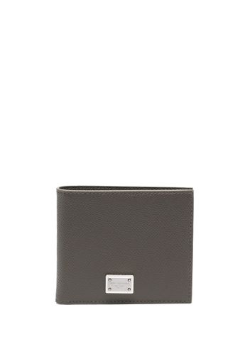 Dolce & Gabbana bi-fold leather wallet - Verde