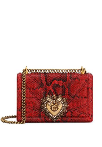 Dolce & Gabbana Borsa a tracolla Devotion media - Rosso