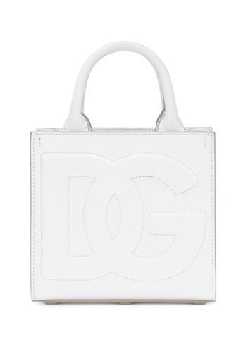 Dolce & Gabbana Borsa tote DG Daily in pelle - Bianco