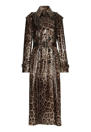 Dolce & Gabbana Trench con cintura - Marrone