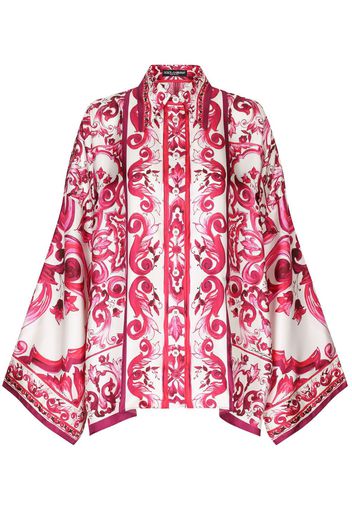 Dolce & Gabbana Camicia con stampa - Rosa