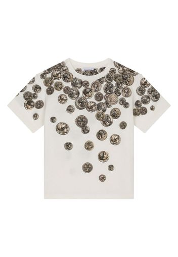 Dolce & Gabbana Kids T-shirt con stampa - Bianco