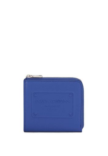 Dolce & Gabbana Portafoglio con zip - Blu