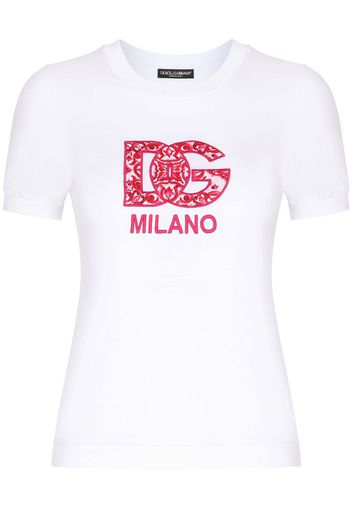 Dolce & Gabbana T-shirt con stampa - Bianco