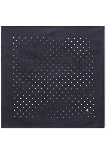 Dolce & Gabbana Foulard a pois - Blu