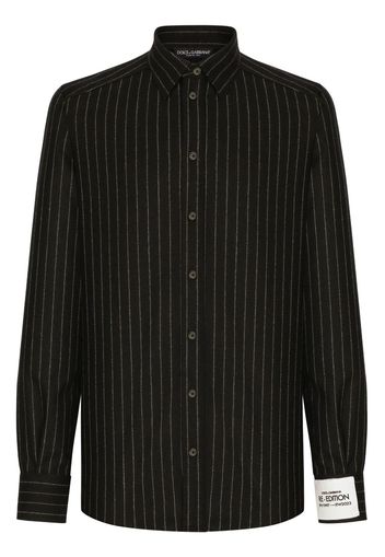 Dolce & Gabbana Camicia a righe - Nero