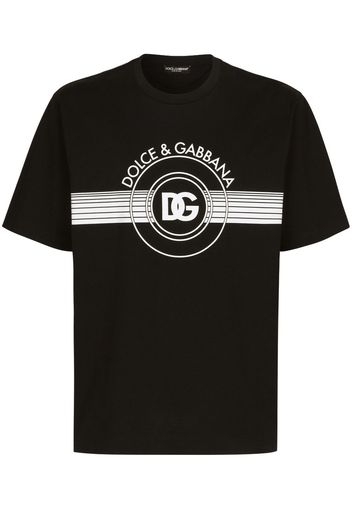 Dolce & Gabbana T-shirt con stampa - Nero