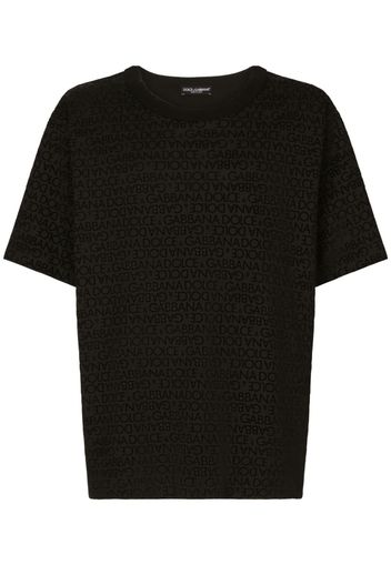 Dolce & Gabbana T-shirt con stampa - Nero