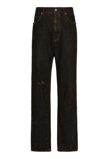 Dolce & Gabbana Pantaloni dritti - Nero