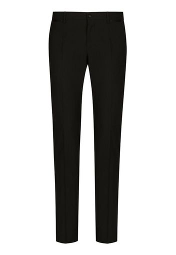 Dolce & Gabbana Pantaloni da smoking dritti - Nero