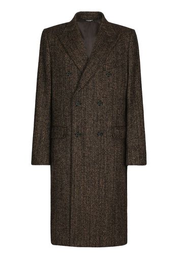 Dolce & Gabbana Cappotto doppiopetto - Marrone