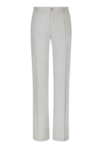 Dolce & Gabbana Pantaloni sartoriali con pieghe - Grigio