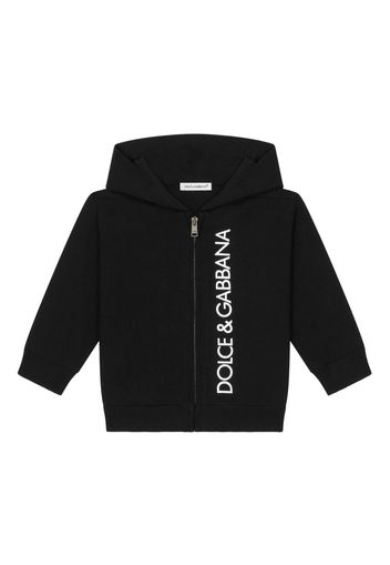 Dolce & Gabbana Kids Felpa con cappuccio - Nero