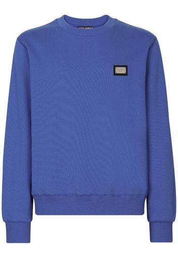 Dolce & Gabbana DG Essentials jersey sweatshirt - Blu