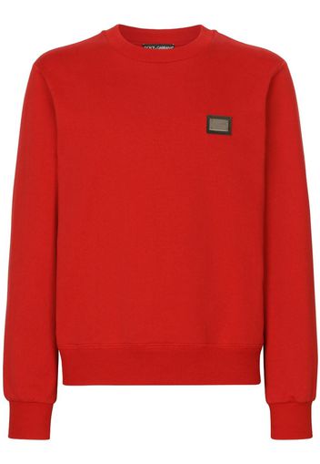 Dolce & Gabbana DG Essentials jersey sweatshirt - Rosso