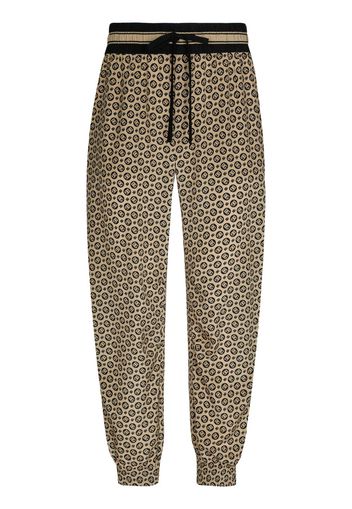 Dolce & Gabbana Pantaloni con motivo monogramma - HK4RQ