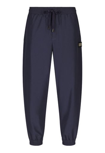 Dolce & Gabbana Pantaloni sportivi con coulisse - Blu