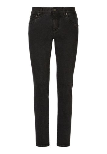 Dolce & Gabbana Jeans con applicazione - Nero