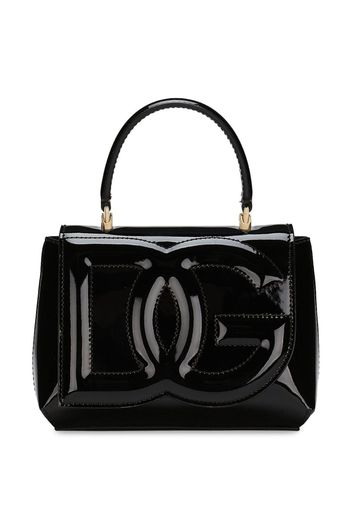 Dolce & Gabbana Borsa con logo goffrato - Nero