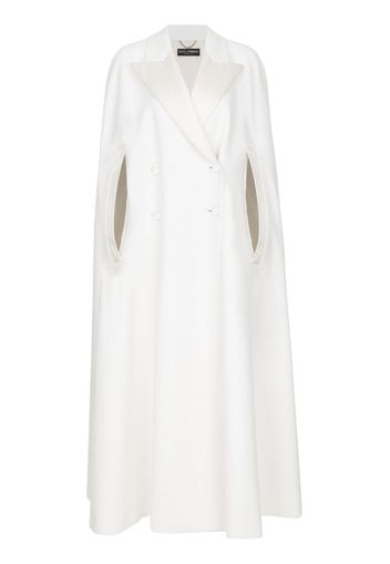 Dolce & Gabbana Cappotto lungo doppiopetto - Bianco