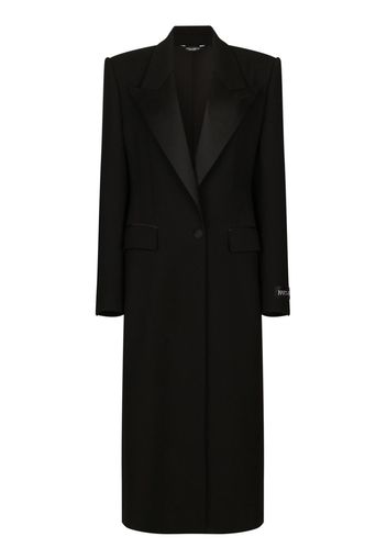 Dolce & Gabbana Cappotto monopetto - Nero