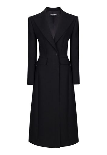 Dolce & Gabbana Cappotto lungo doppiopetto - Nero