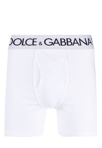 Dolce & Gabbana logo-waistband stretch-cotton boxers - Bianco