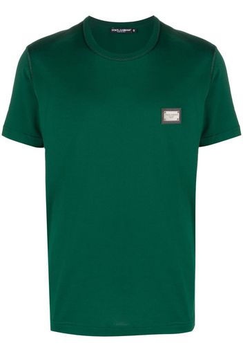 Dolce & Gabbana T-shirt con applicazione - Verde