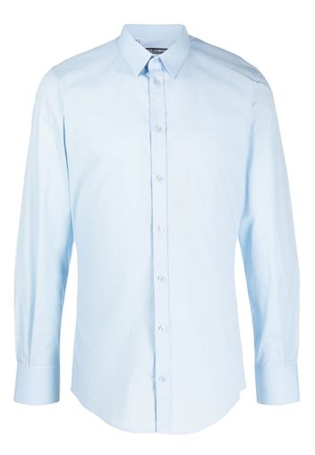 Dolce & Gabbana long-sleeved buttoned shirt - Blu