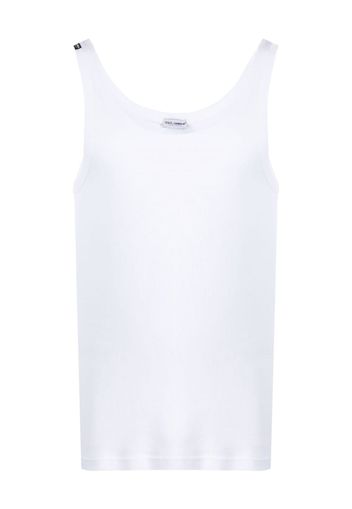 Dolce & Gabbana Marcello ribbed-knit tank top - Bianco