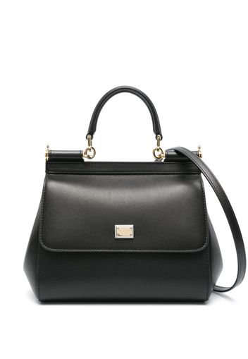 Dolce & Gabbana Sicily leather tote bag - Nero