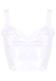 Dolce & Gabbana Top crop - Bianco