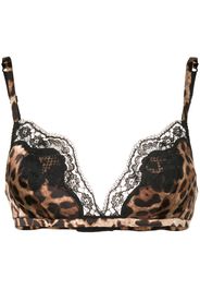 Reggiseno con stampa animalier