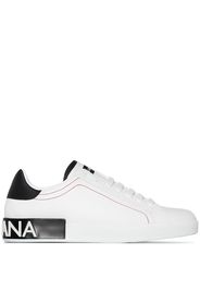 white Classic Portofino leather sneakers