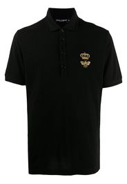 logo embroidered polo shirt