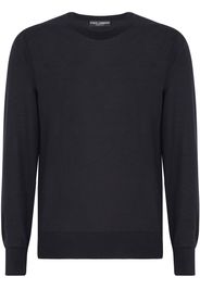 Dolce & Gabbana long-sleeved cashmere jumper - Blu