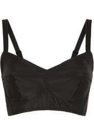 Dolce & Gabbana bustier bra top - Nero