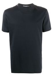 logo label V-neck T-shirt