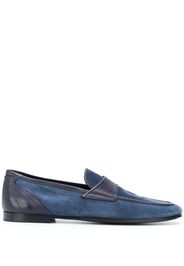 colour block loafers