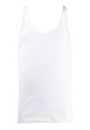 ribbed cotton vest