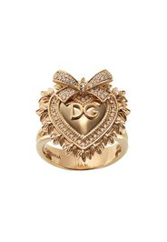 Anello Devotion in oro 18kt con diamante