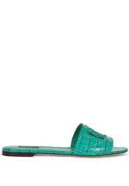 Dolce & Gabbana Sandali goffrati - Verde