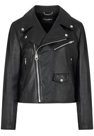 Giacca biker con zip