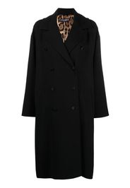 double-breasted virgin wool-blend coat