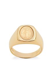 Dolce & Gabbana 18kt gold Devotion medallion ring - Oro