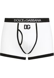 Dolce & Gabbana logo-waistband boxers - Bianco